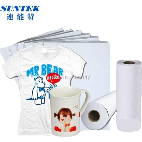 A4 Size Ployester Fabric Sublimation Transfer Printing Paper for Ceramics Mark Cup and Clothing