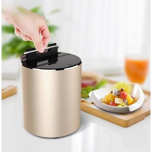 Touchless Toothpick Holder Dispenser Automatic Toothpick Dispenser with 100 Plastic Toothpicks, Electric Infrared Sensor