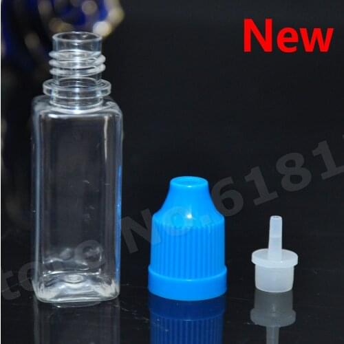 Free shipping--15ml plastic dropper bottle with childproof cap for liquid
