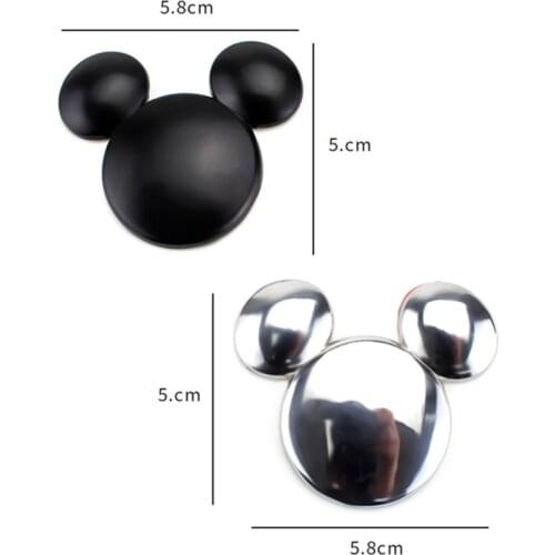 Kawaii Car Stickers 3D Zinc Alloy Metal Vehicles Decals Auto Styling Decoration For Ford Focus mk2 mk3 Fiesta Mondeo Accessories