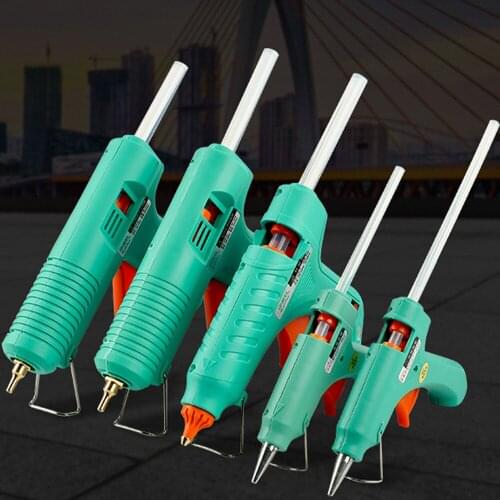 ELECALL Hot Melt Glue Gun Adjustable Constant temperature High Temp Handy Heater Glue Gun