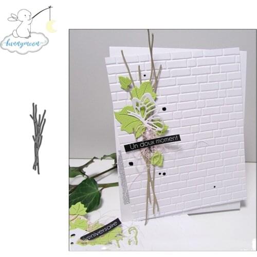 CH nature branch Stencil Metal Cutting Dies For Scrapbooking Practice Hands-on DIY Album Card Craft Decoration