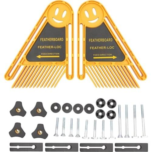 Multi-Purpose Tools Set Double Featherboards Table Saws Router Tables Fences Electric Circular Saw DIY for Woodworking