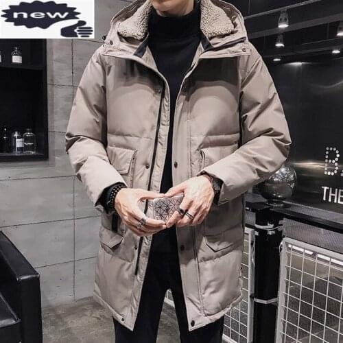 New Parkas Long Winter Coat For Men Brand Hoody Jacket Thick Parka Homme Warm Top Plus Size 5XL Overcoat Outwear