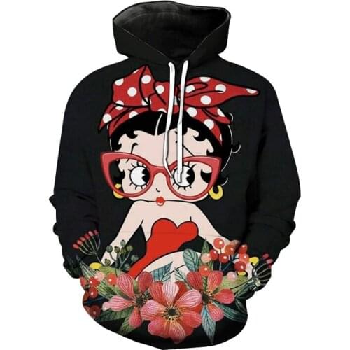 New 3D hoodie Spring and Autumn Print Little Girl Graphic Hoodie Anime video hoodie Mens casual sports hoodie Oversized hoodie