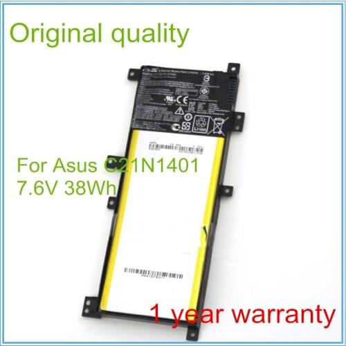 Original C21N1401 7.6V 37WH BATTERY fit for Y483L F455L X455L R455LD Y483LD X454LD