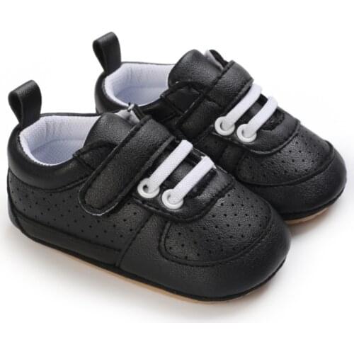 Autumn Baby Boy Girl Shoes Leather Multicolor Toddler Rubber Sole Anti-slip Shoes Infant Newborn Moccasins First Walkers 0-18M