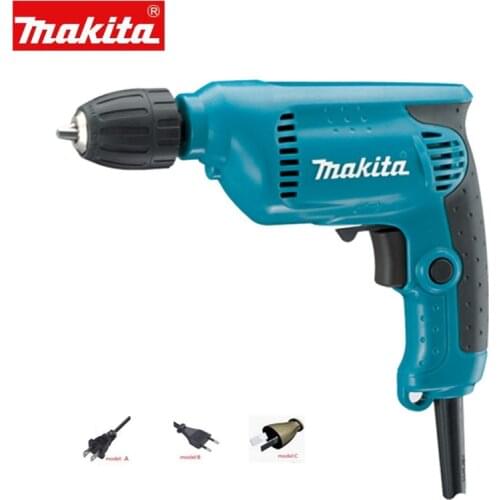Makita 6413 Electric Drill 10mm (3/8") Keyless Chuck 220-240v 2.6lb
