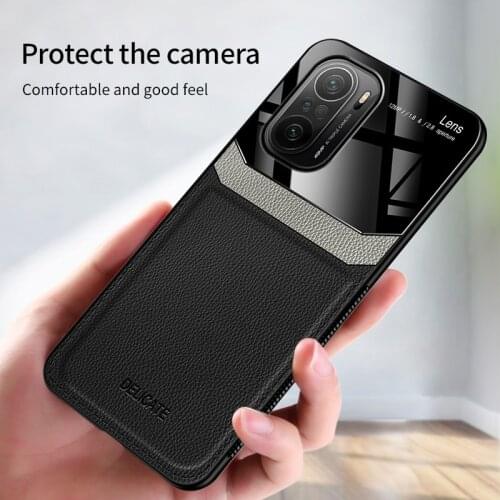 Full Protection Super Thin Leather Case for Xiaomi Redmi K40 Pro Poco X3 NFC F3 Mi 11 10S 10T Lite Note 10 4G 9A 9C 9T Cover