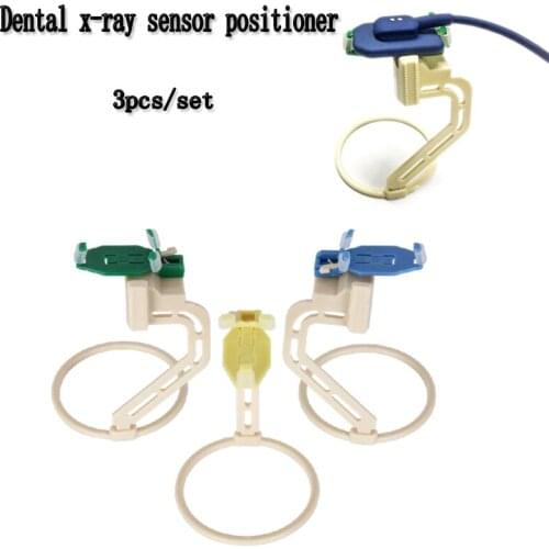 PVC(nontoxic) 3pcs/Kit Dental X-Ray Sensor Positioner Holder Lab Instrument Digital X-Ray Film Locator