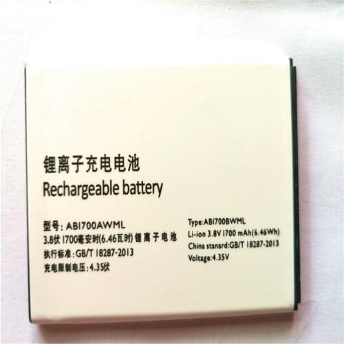 High Quality NEW 1700mAh Replacement Li-ion Battery AB1700AWML For PHILIPS Xenium S388 Smartphone with phone holder