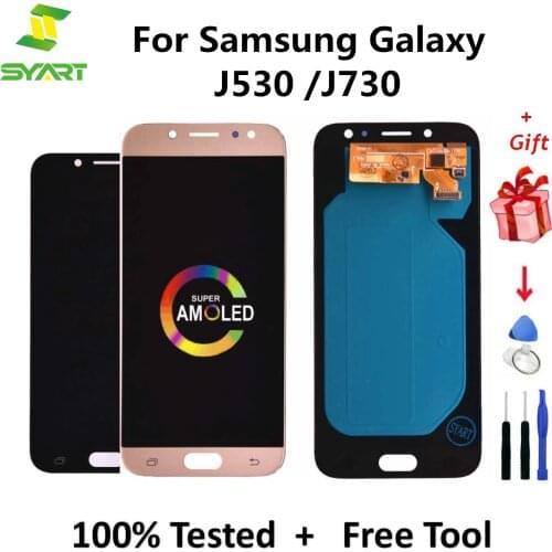 LCD Screen For Samsung Galaxy J530 J730F J5 J7 Pro 2017 LCD Display Touch Screen Digitizer Assembly For Samsung J730 Display