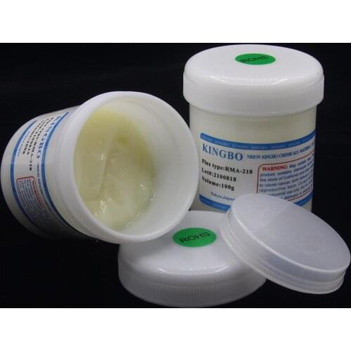 10Pcs KingBO RMA-218 BGA Solder Flux Paste Solder 100g for SMT Reballing