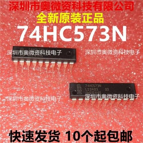 100% Original In Stock New 74HC573N SN74HC573AN DIP-20