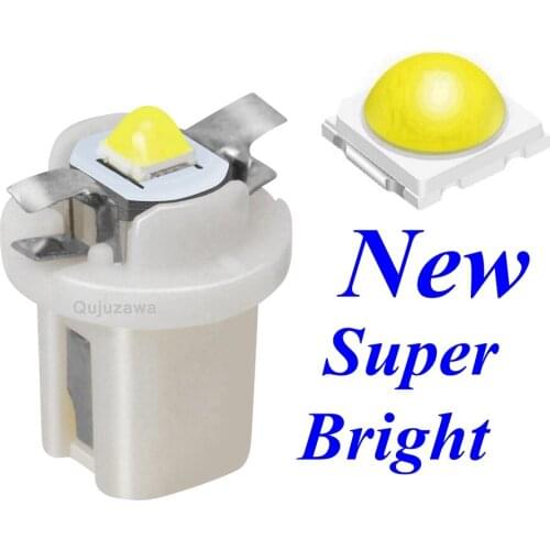 1000PCS NEW B8.5D 509T B8.5 T5 Super Bright LED Lamp Car Panel Gauge Speedo Dash Bulb Auto Dashboard Instrument Cluster Light