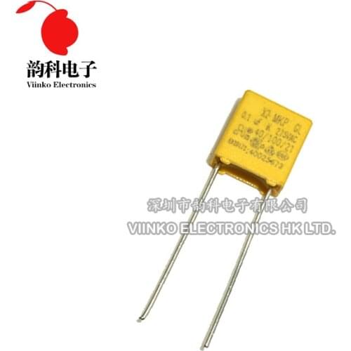20pcs X2 Safety capacitor 7.5mm 275VAC 275V 0.01UF 0.022UF 0.033UF 0.047UF 0.1UF Polypropylene film