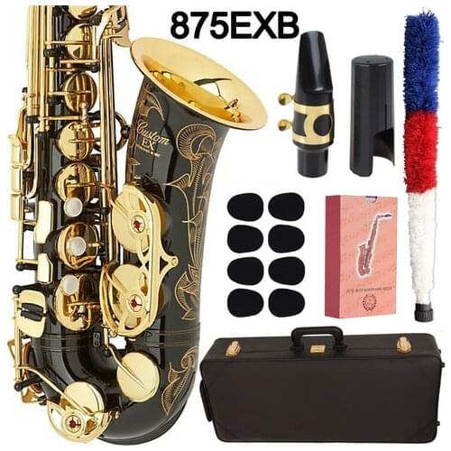 MFC Saxophone Alto 875EX Professional Alto Sax Custom EX Series High Saxophone Black Lacquer With Mouthpiece Reeds Neck Case