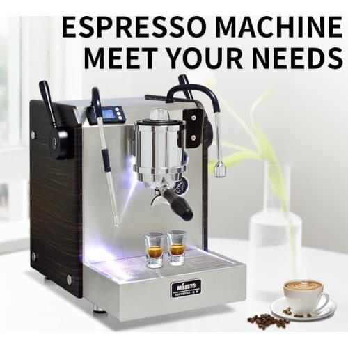 Espresso machine Semi-Automatic Coffee Machine 9 Bar Double Boiler Rotary Pump EM-30 Commercial Household 3 Stage PID Control
