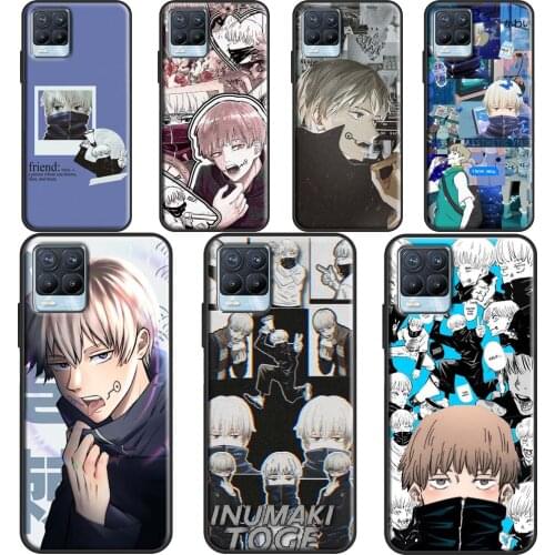 Jujutsu Kaisen Toge Inumaki Case For OnePlus 9R 8T Nord 7 8 9 Pro Cover For Realme 8 Pro 7i GT Neo C3 C21 6 7 Q3 Pro