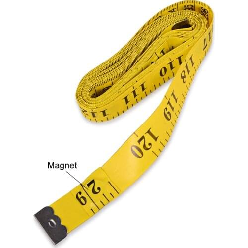 EHDIS 300cm Measure Soft Ruler Magnetic Tape For Vinyl Film Wrapping Carbon Fiber Tint Calibration Gauge Car Decal Marking Tool