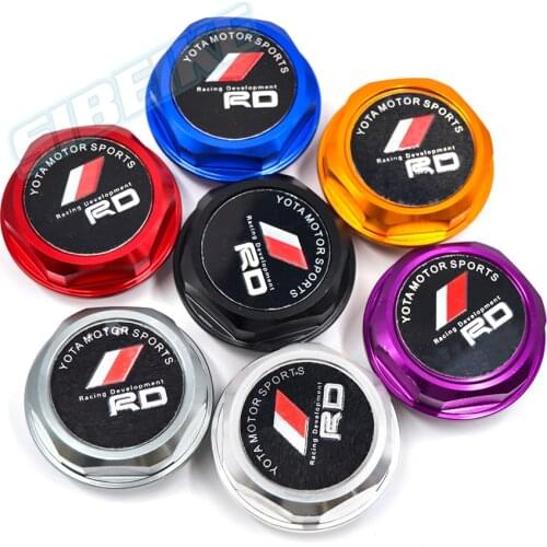 JDM Aluminum Engine Oil Filler Cap Racing Oil Tank Cover Car Oil Cap For Toyota