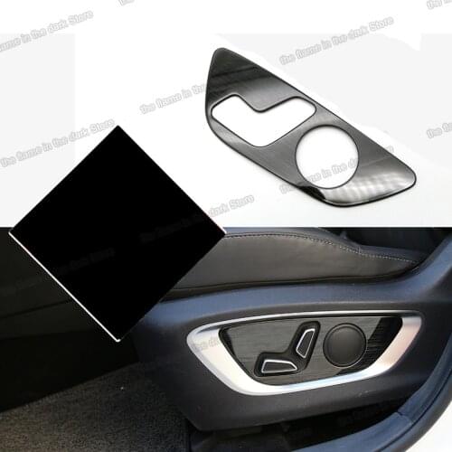 Lsrtw2017 Car seat adjust panel Trims Chrome Interior Accessories Decoration for Changan Cs75 Plus 2020 2021 cs75plus