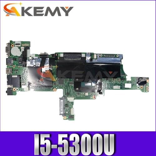 Laptop motherboard For LENOVO Thinkpad T450 Core SR23X I5-5300U Mainboard AIVL0 NM-A251