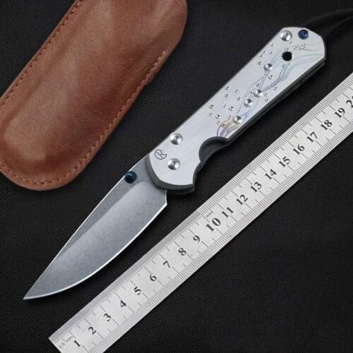 MK Large Sebenza 21 folding knife S35vn TC4 Titanium Utility knife outdoor Survival camping hunting EDC tool