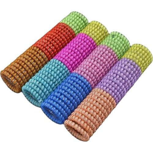 Lots 100 Pcs Spot Dot Telephone Wire Line Rubber Band Elastic Hairbands Hair Rope For Scrunchy Gum 5.5 CM