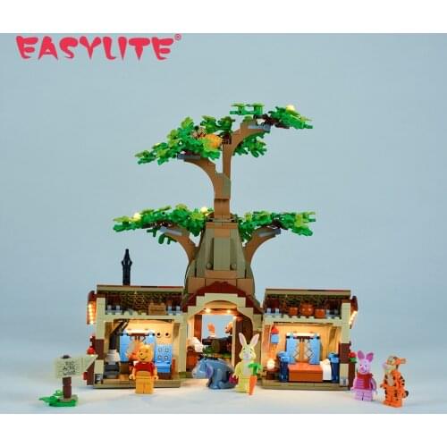 Led Light Kit With Battery Box for 21326 Winnie Bear Tree House Building Blocks Only Lighting Set No Model