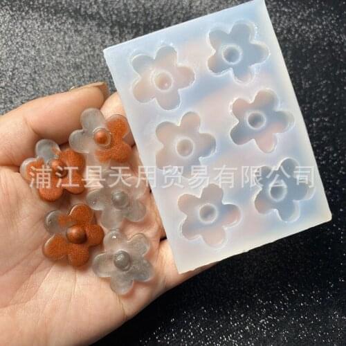 Small Flower Epoxy Mold Flower Jewelry Tabletop Accessories Decorative Tools 15-820