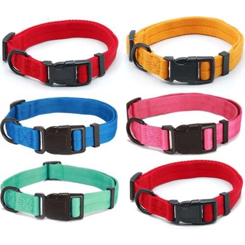 Dog Collars Puppy Pet Cat Collar Products for Small Medium Large Puppy Pet Dog Collars Leash Dog-Collar Harness Chihuahua YS0054