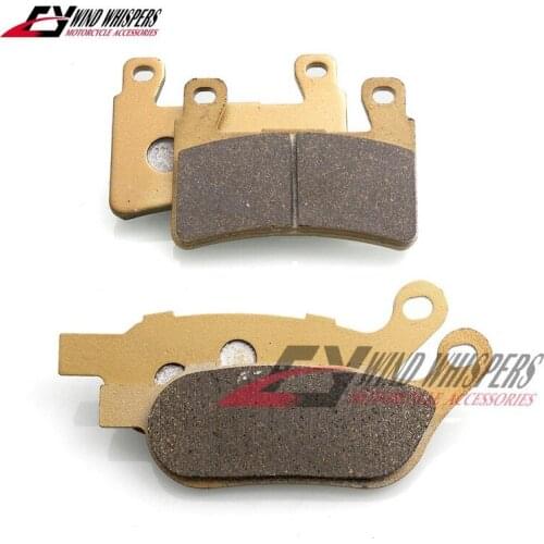 Motorcycle Front Rear Brake Pads For Harley FLSTC Heritage FLSTSB FLS FLSTN Softail Deluxe Slim FLSTFB Fat Boy Special