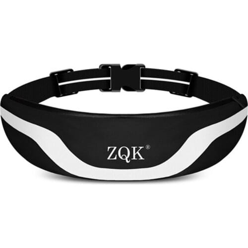 ZQK Running Pouch Belt Waist Pack Bag,Workout Fanny Pack,-Travelling Money Cell Phone Holder for Running Accessories