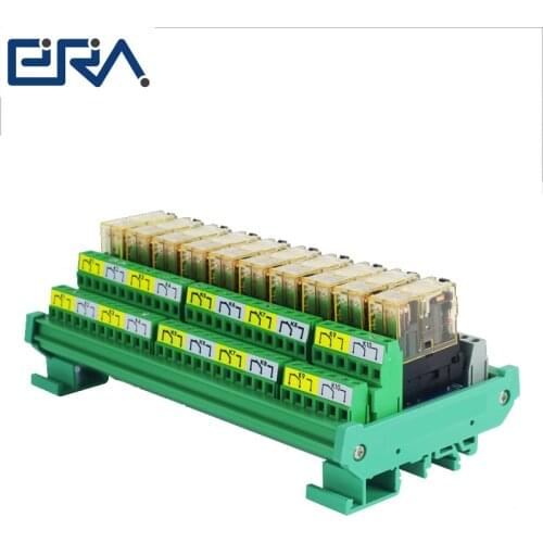 Relay board Original Module12/24V NPN/PNP 10 channels with IDEC relays PLC amplifier board 2-NO&2NC for cnc controller Arduino