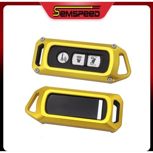 SEMSPEED CNC Motorcycle Key Case Cover Shell Keychain For Honda Forza 300 Forza 250 Forza 125 2018 2019 2020