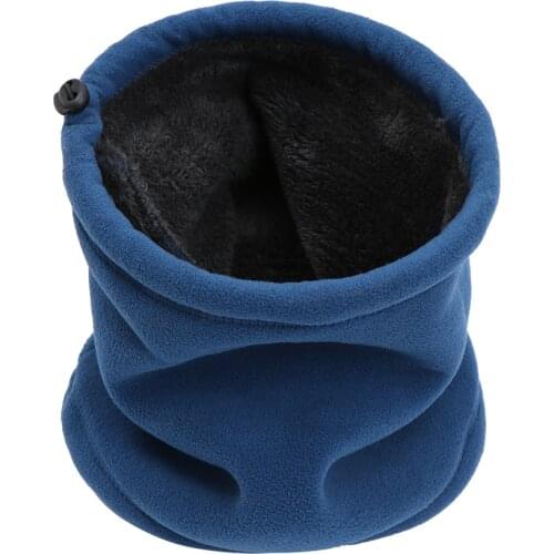 Unisex Winter Warm Outdoor Multifunctional Scarf Thermal Warm Fleece Snood Scarf Neck Warmer Beanie Ski Balaclava Hat