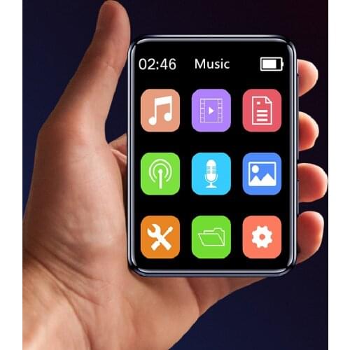 Yescool X1 Full touch IPS screen Bluetooth multilingual video music Variable speed play FM radio e-book voice record MP4 player