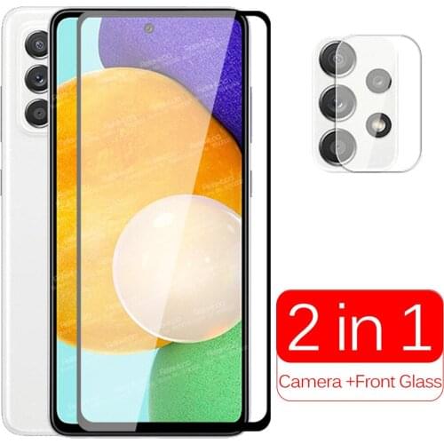 Camera Glass For Samsung A52 5G Glass Screen Protector For Samsung Galaxy A52 A 52 SM-A526B 6.5" Cover Safety Tremp Phone Film