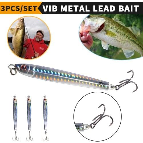 3pcs 9cm Mackerel Pike Sea Fishing Metal Hard Baits Minnow Fake Spinners Lures Artificial Fishing Lures Accessories