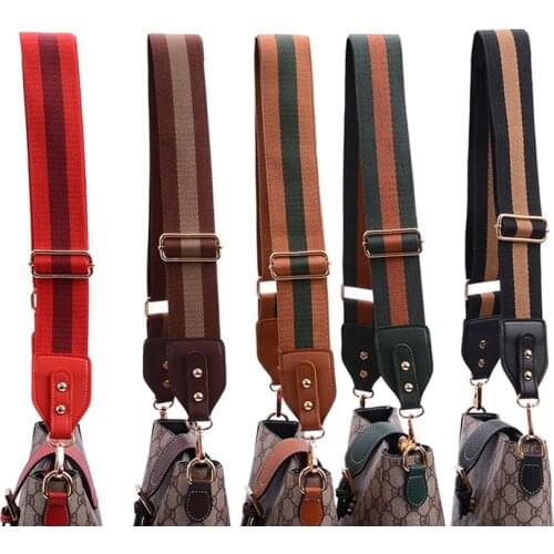 5cm wide bag strap belt Shoulder strap canvas cotton fabric WOVEN TAPE adjustable 88~140cm lady bags DIY accessories