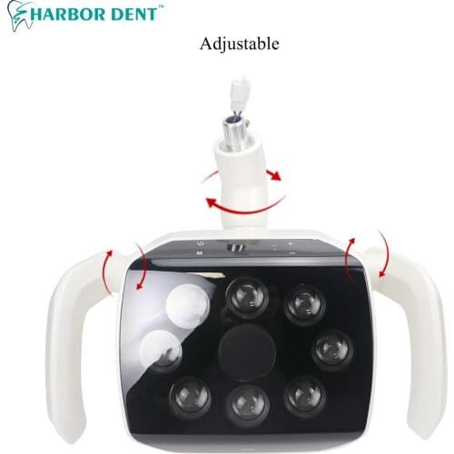 8LED Dental Oral Operation Lamp Induction Sensor Light LED for Dental Unit Chair Equipment Teeth Whitening Good Quality