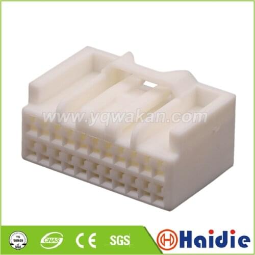 2sets 22pin auto electronic housing plug wire harness cable unsealed connector 7283-5834