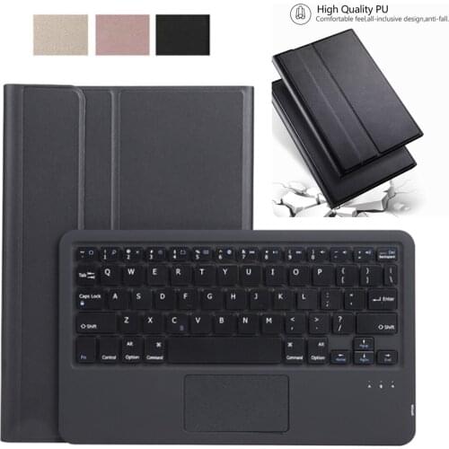 Touchpad Keyboard Case For Samsung Galaxy Tab S6 10.5" 2019 T860 SM-T860 SM-T865 T865 Split wireless Bluetooth keyboard Cover