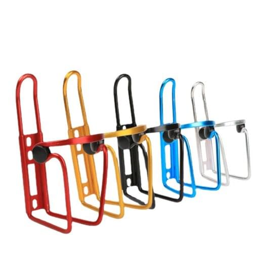Mountain Bike Bicycle Bottle Holder Aluminum Alloy Mountain Bike Water Cup Cage Outdoor Sports Riding Simple Drink Holder