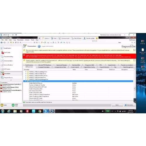 Detroit Diesel Diagnostic Link DDDL 8.02 - Engineering+FP LOADER [ USB Dongle] It can Change All Parameters