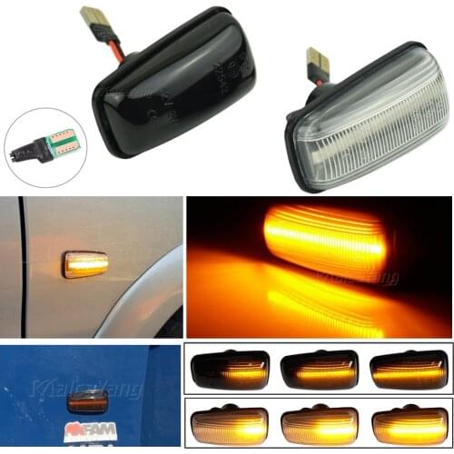 Dynamic LED Side Marker Light Signal Blinker for Citroen Berlingo Jumpy Saxo Xantia Xm ZX Peugeot 106 306 406 806 EXPERT PARTNER