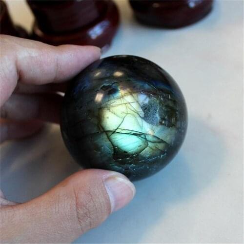 Hot Sale Natural Vintage Amethyst Sphere Crystal Ball 5-6cm Quartz Point Healing Crystal Stone Handmade Home Decor Gemstone L*5
