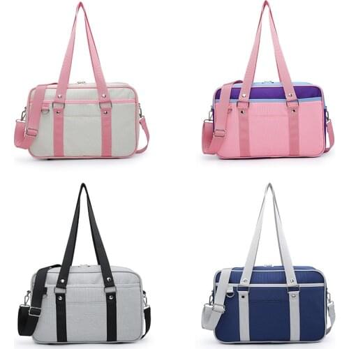 JK Bag Girly Girl Japanese Student Bag JK Commuter Bag Briefcase Bookbag Travel Messenger Bag Handbag