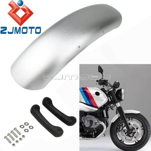 Silver Aluminum Front Wheel Fender Kit For BMW R nineT R9T 2014-2019 Motorcycle Accessories Custom Mudguard